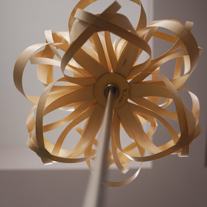 Lampadar Modern din Furnir - Design Contemporan și Calitate Superioară